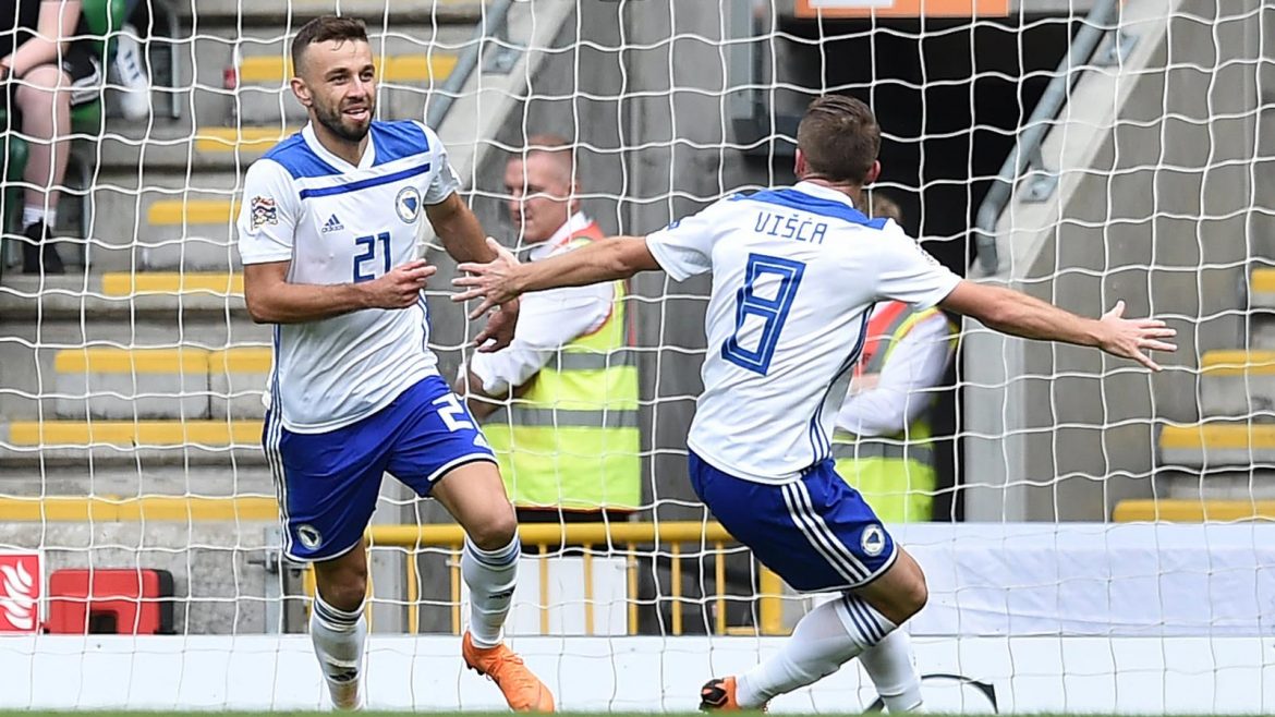 Camisas da Bósnia Herzegovina 2018-2019 Adidas