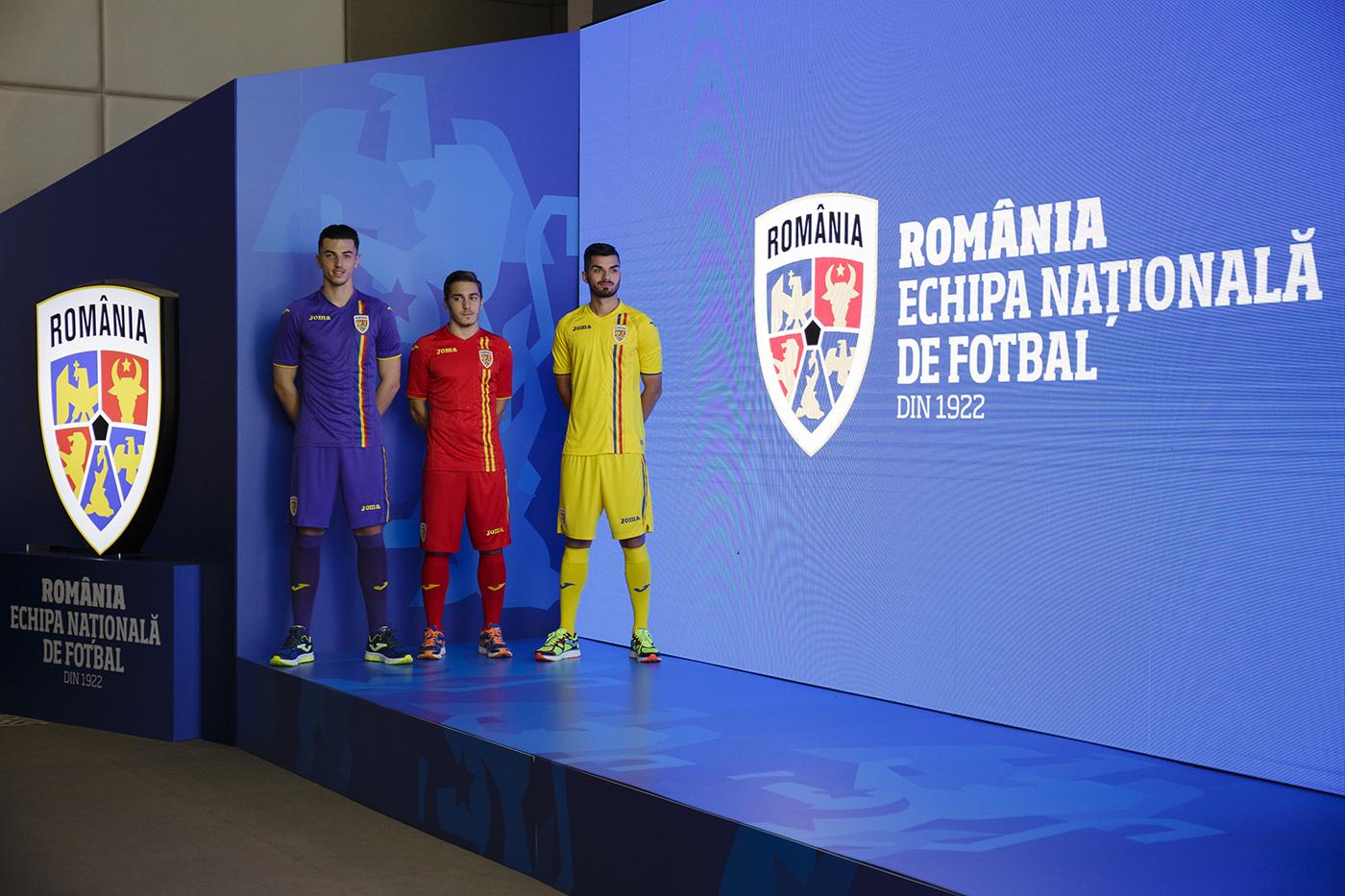 Camisas da Romênia 2018-2019 Joma
