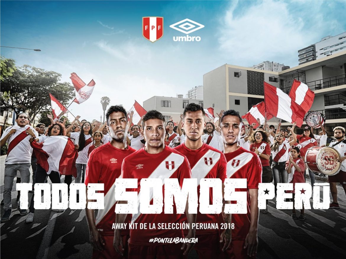 Camisas do Peru 2018 Umbro Reserva Copa do Mundo