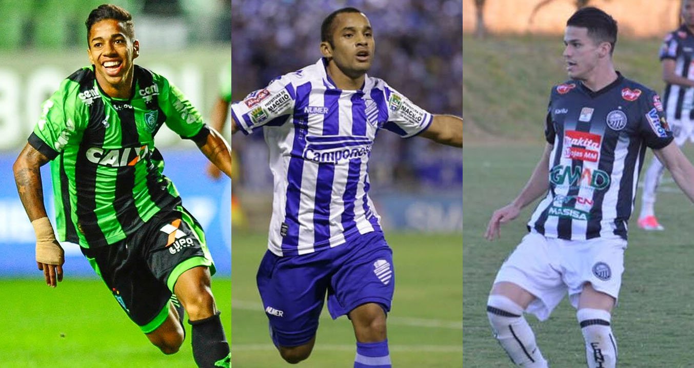 Camisas dos times que subiram nas séries B, C e D do Campeonato Brasileiro