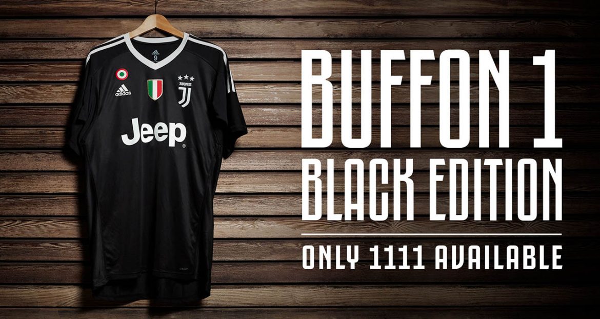 Juventus lança camisa "Black Edition" para os 40 anos de Buffon