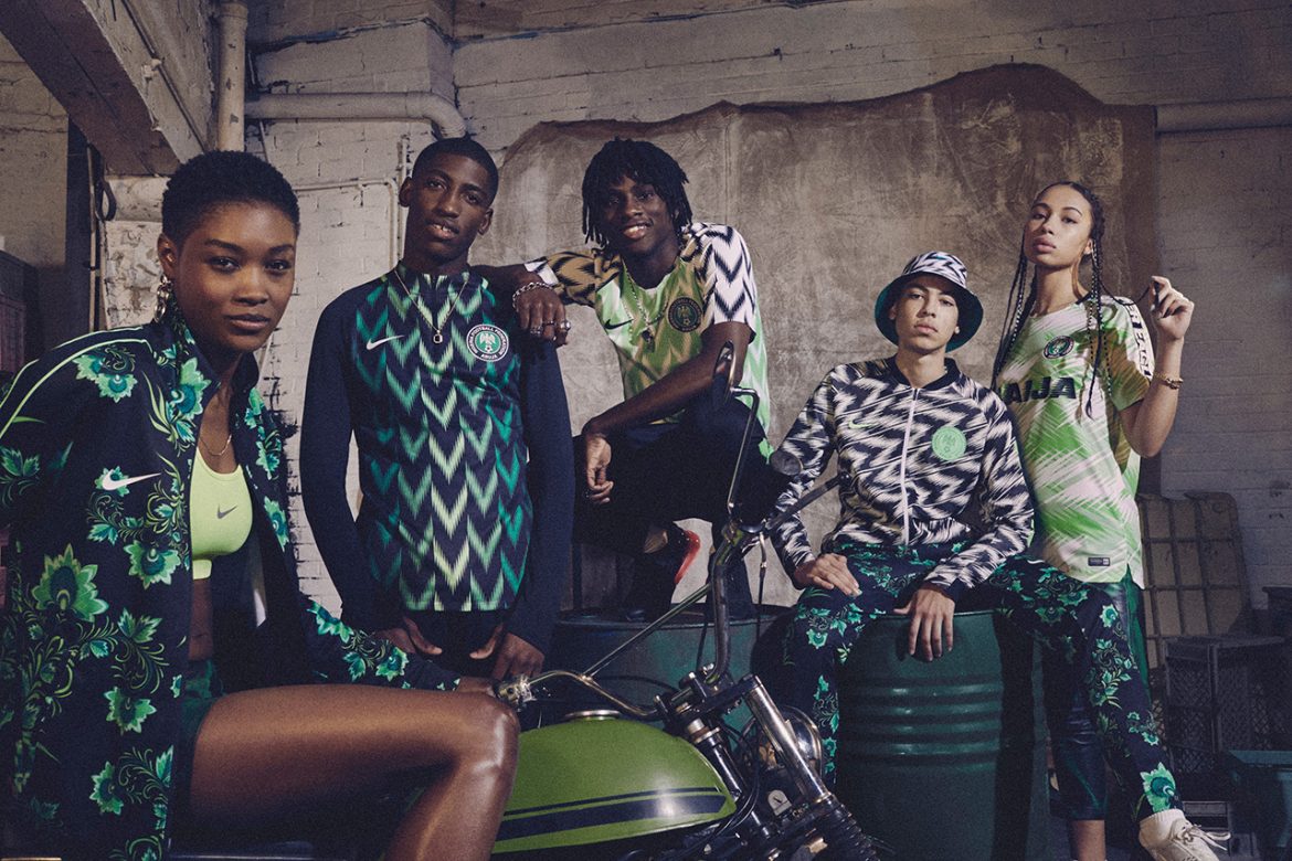 Camisas da Nigéria 2018 Nike Peças casuais