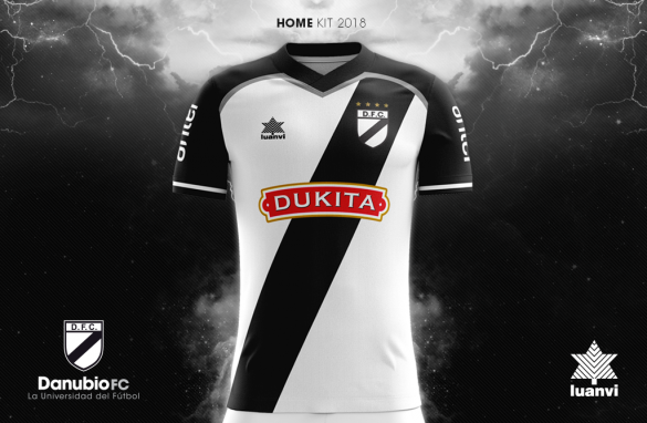 Camisas do Danubio 2018 Luanvi