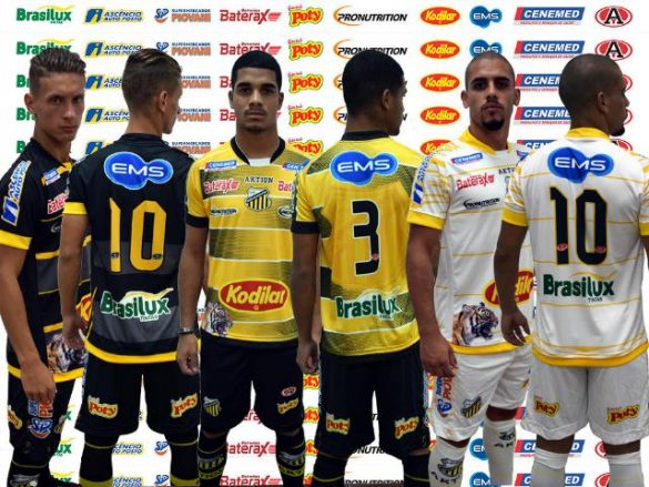 Camisas do Grêmio Novorizontino 2018 Aktion Sports