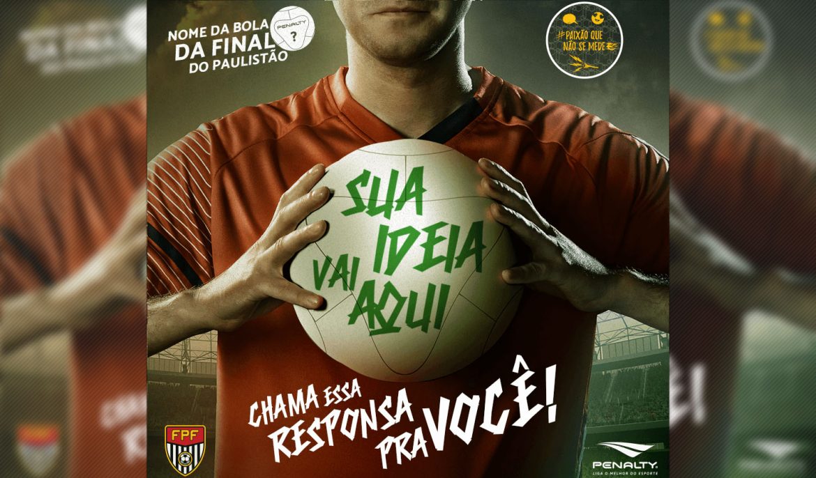 Penalty nome da bola Paulistão