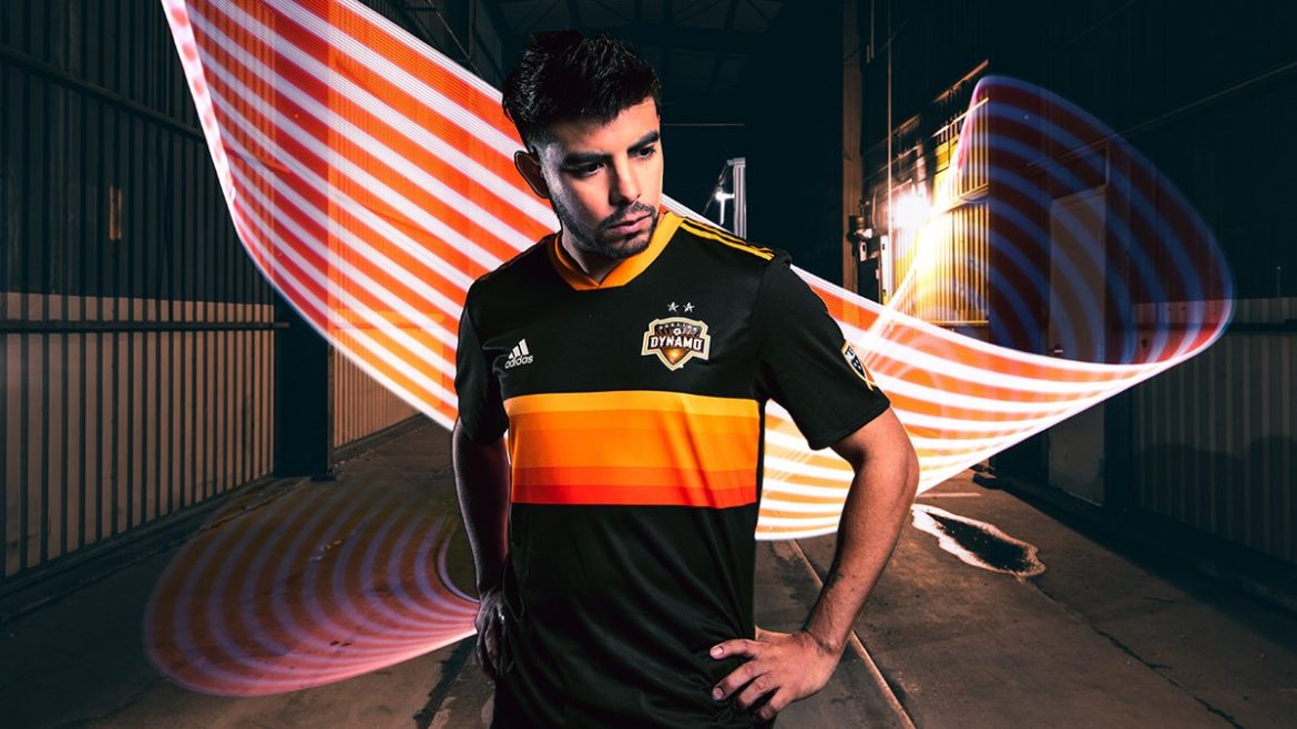Camisas do Houston Dynamo 2018 Adidas