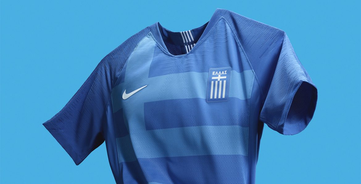 Camisas da Grécia 2018-2019 Nike abre