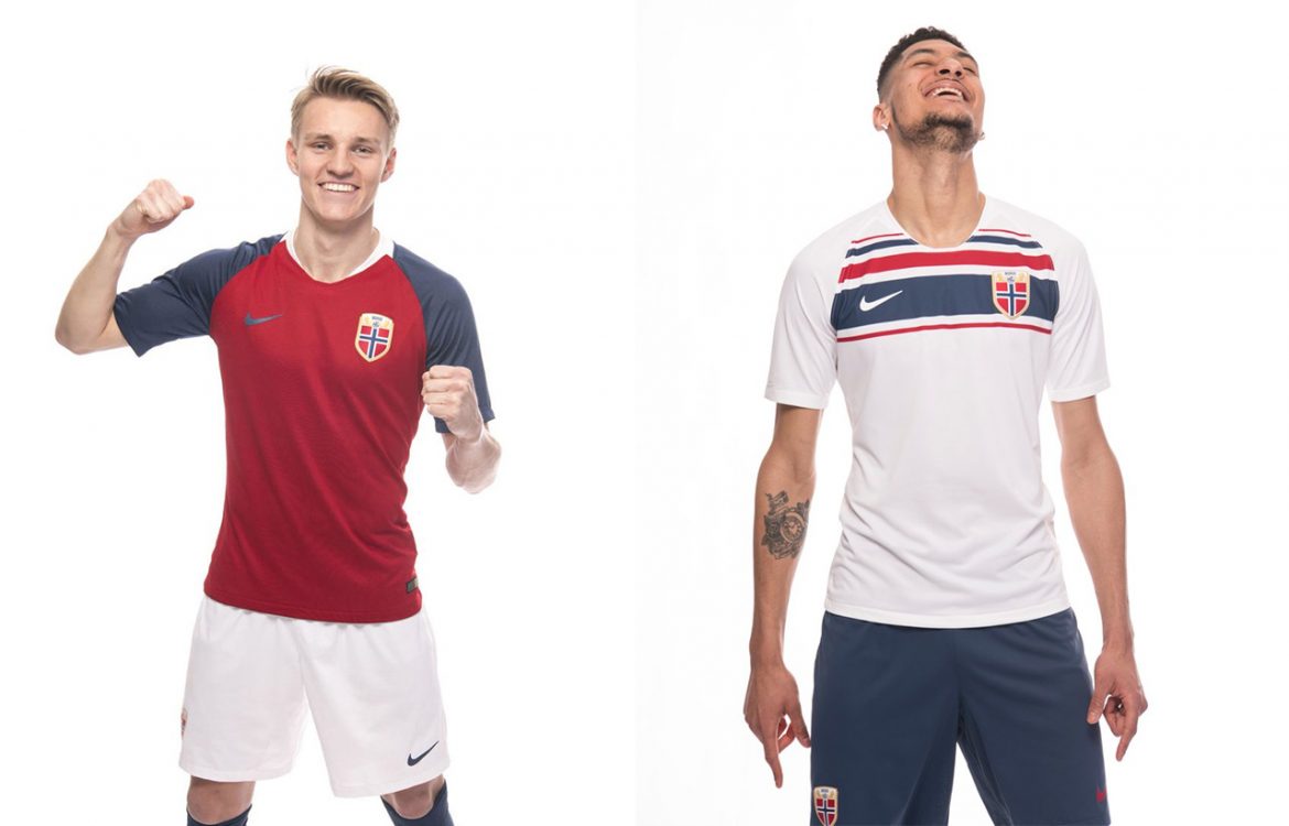 Camisas da Noruega 2018-2019 Nike