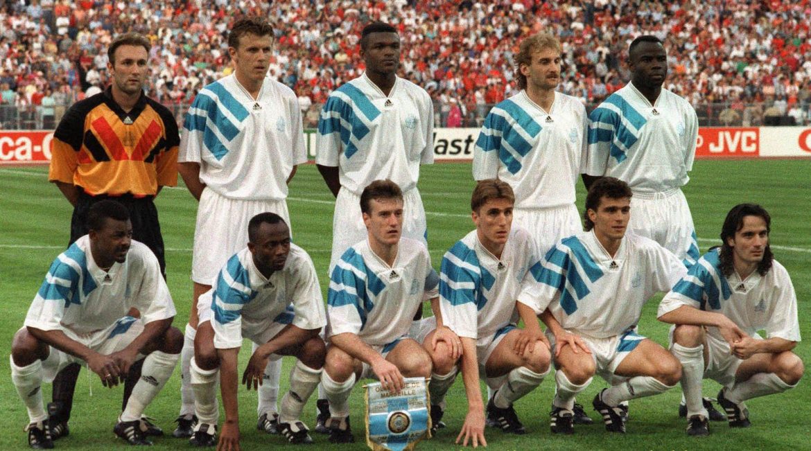 Camisa dos 25 anos do título da UCL do Olympique de Marseille Adidas Camisa dos 25 anos do título da UCL do Olympique de Marseille Adidas