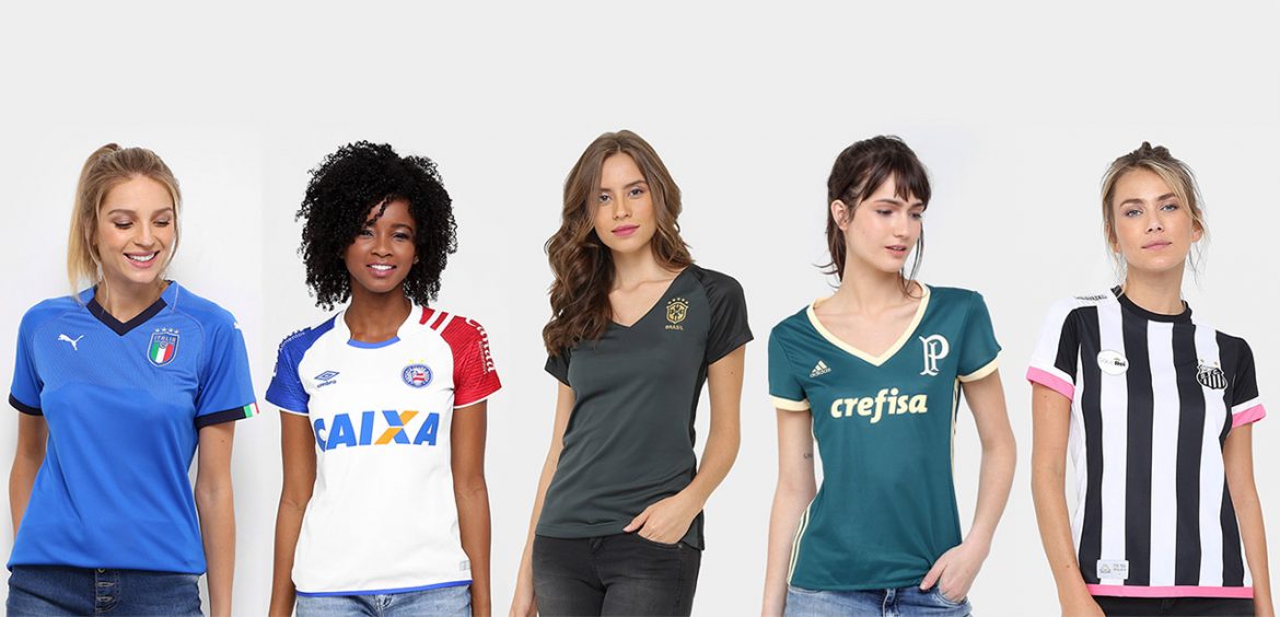 Camisas femininas Netshoes