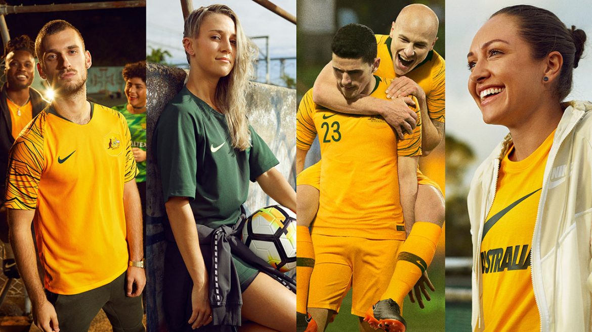 Camisas da Austrália 2018 Nike | Copa do Mundo