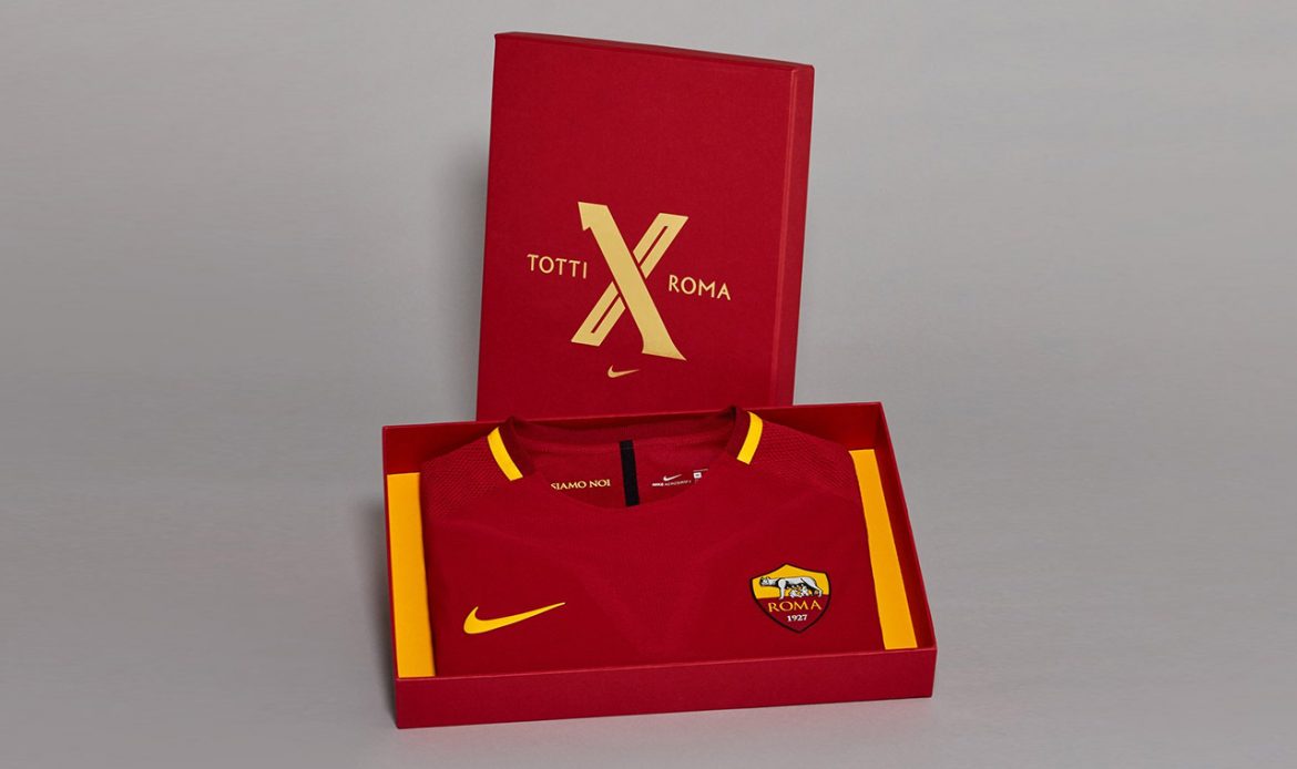 Roma Totti Camisa Especial Roma Totti Camisa Especial