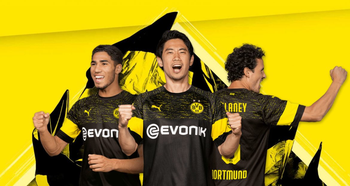 Camisas do Borussia Dortmund 2018-2019 Puma