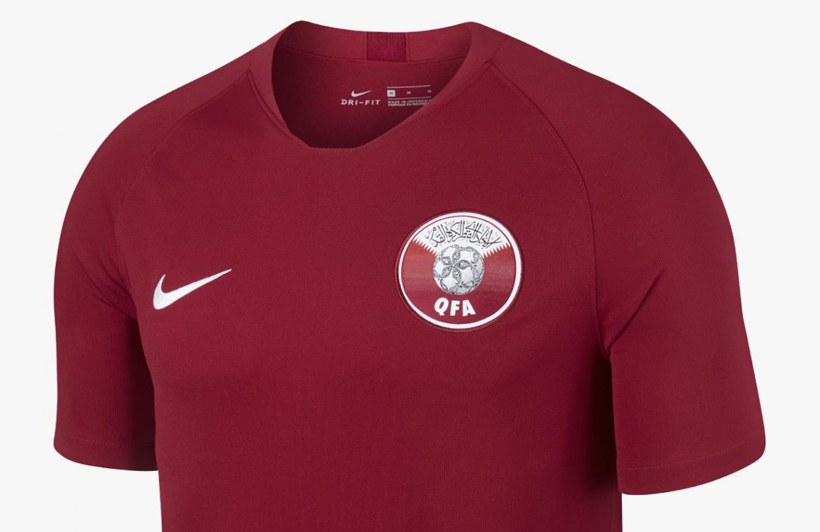 Camisas do Catar 2018-2019 Nike abre