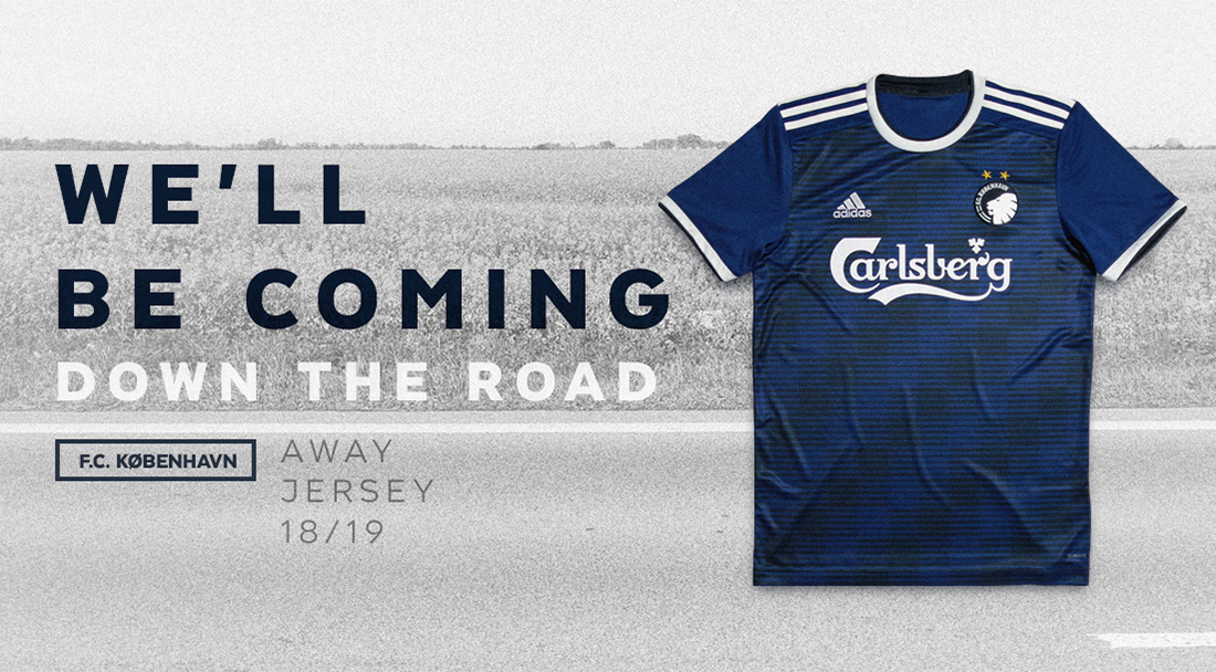 Camisas do Copenhagen 2018-2019 Adidas Reserva abre