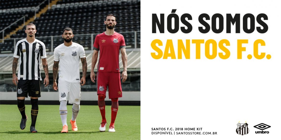 Camisas do Santos 2018-2019 Umbro