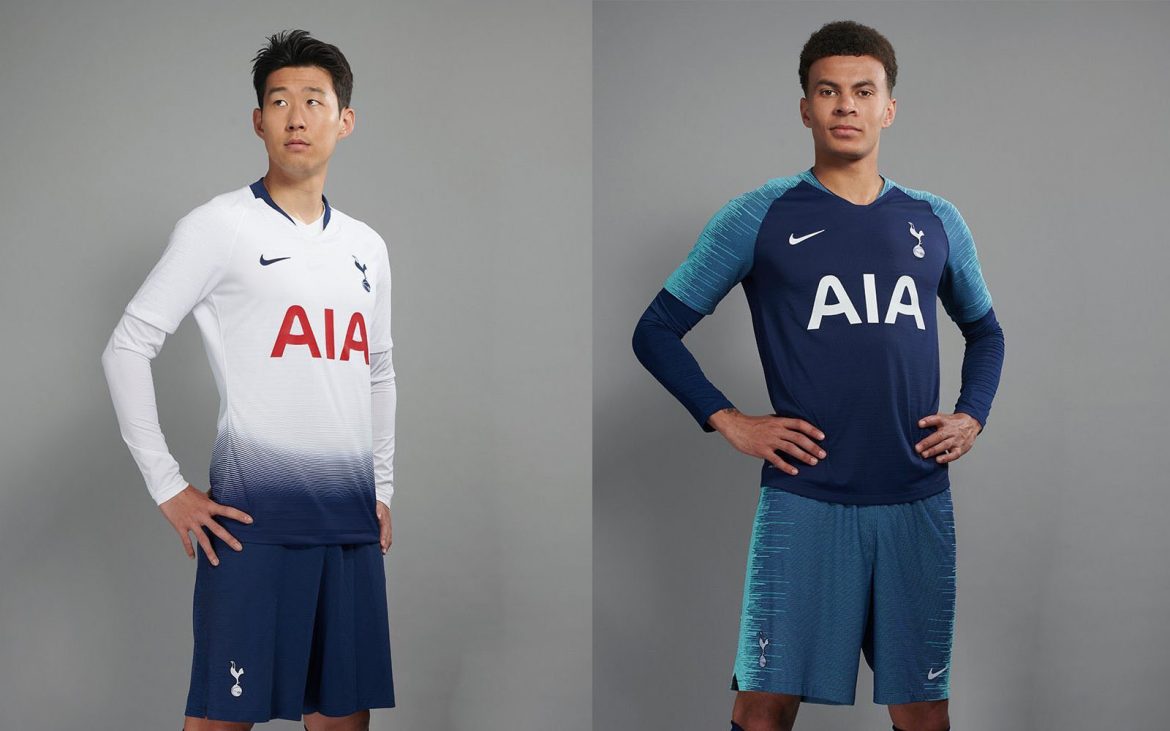 Camisas do Tottenham 2018-2019 Nike abre