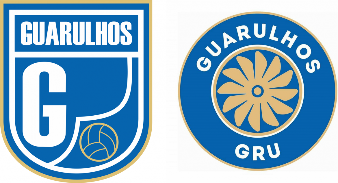 Evolução dos escudos do Guarulhos