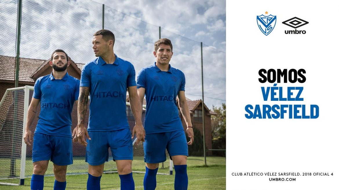 Quarta camisa do Vélez Sarsfield 2018 Umbro
