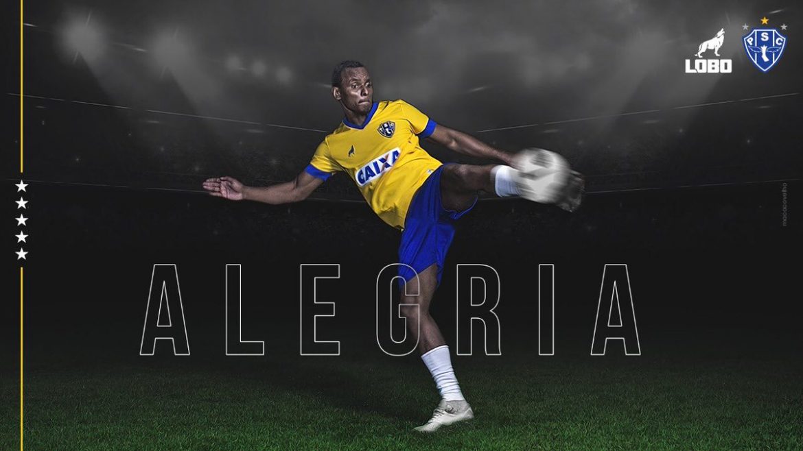 Alegria camisa amarela do Paysandu Seleção Brasileira abre