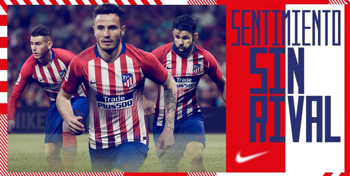 Camisas do Atletico de Madrid 2018-2019 Nike abre