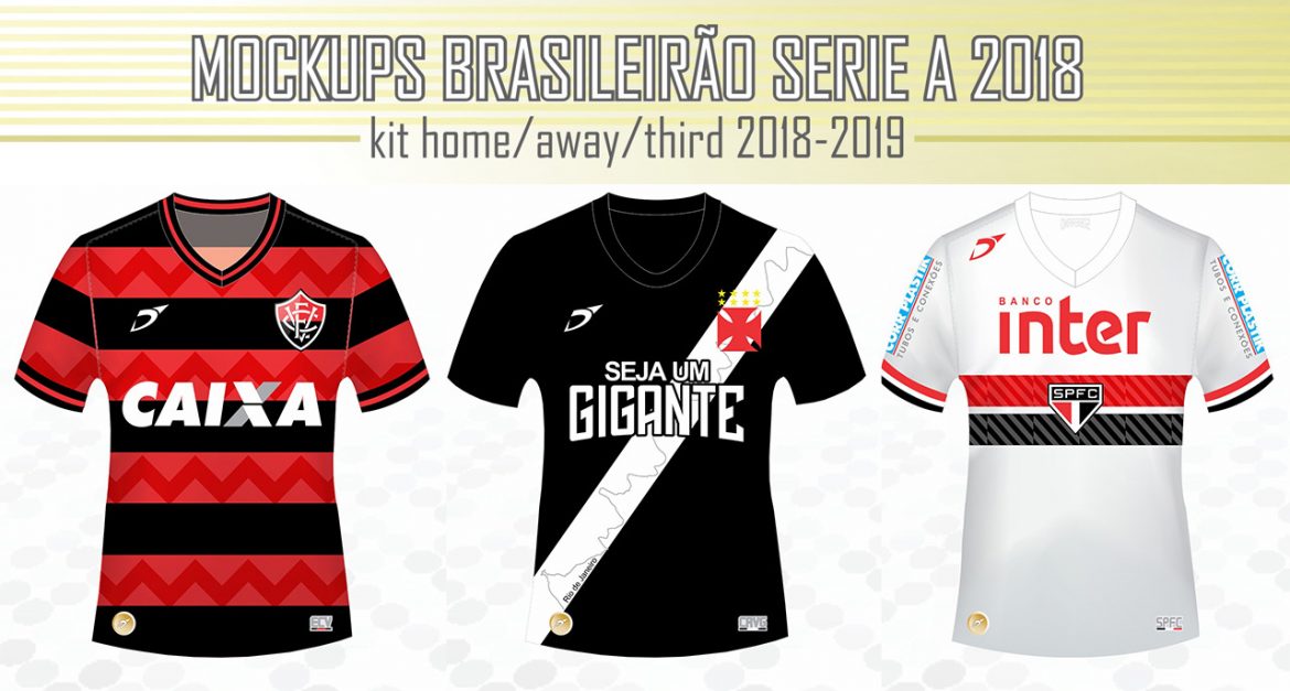 Camisas do Brasileirão 2018 Dinamic