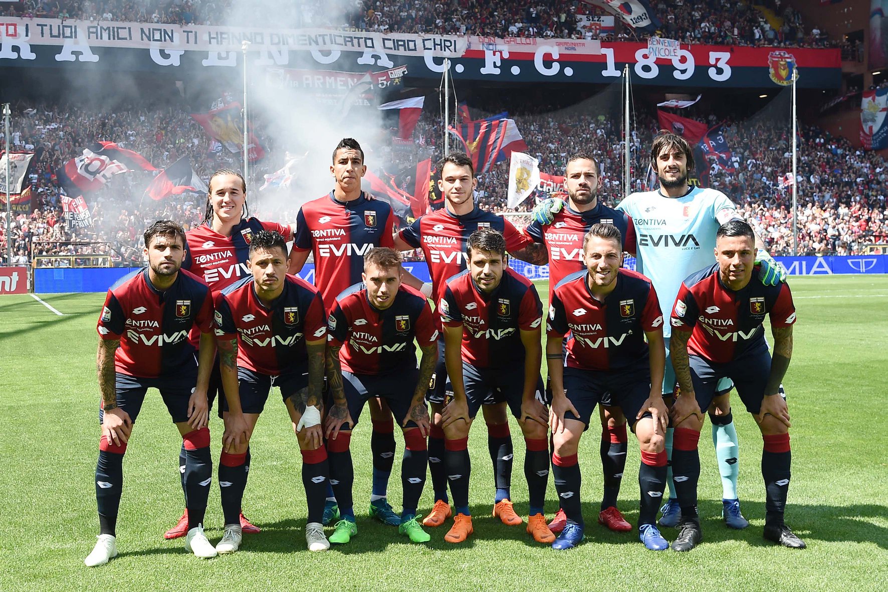 Novas camisas do Genoa 20182019 Lotto Mantos do Futebol