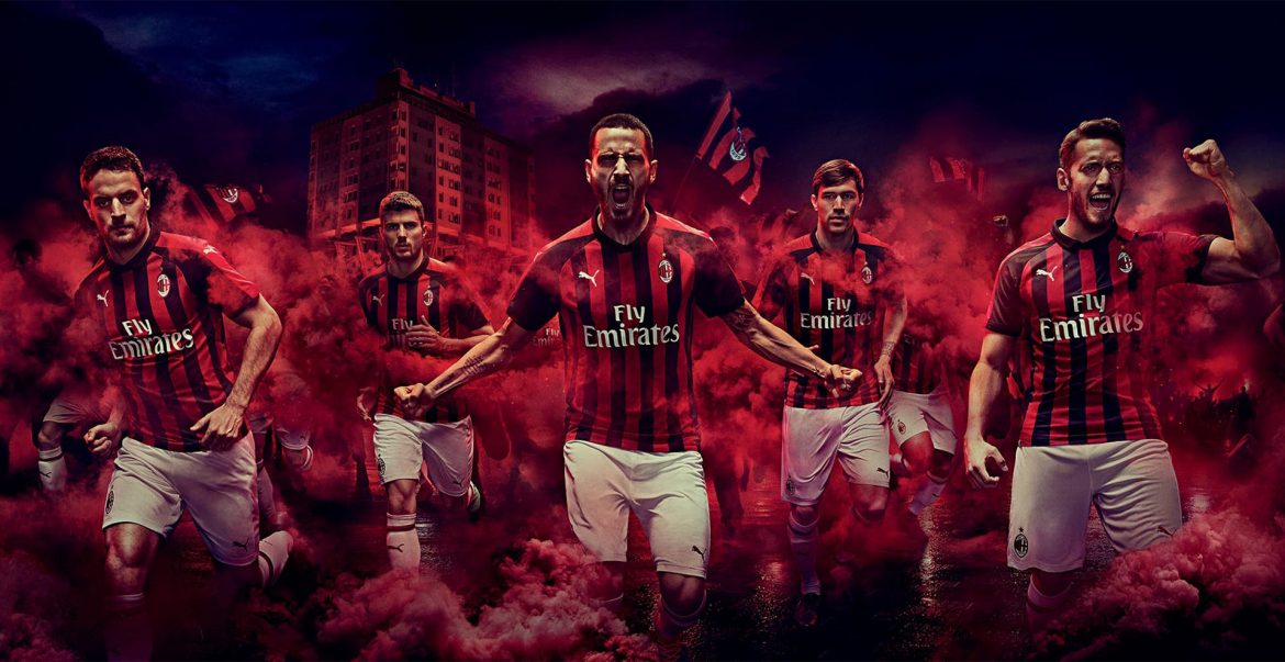 Camisas do Milan 2018-2019 PUMA