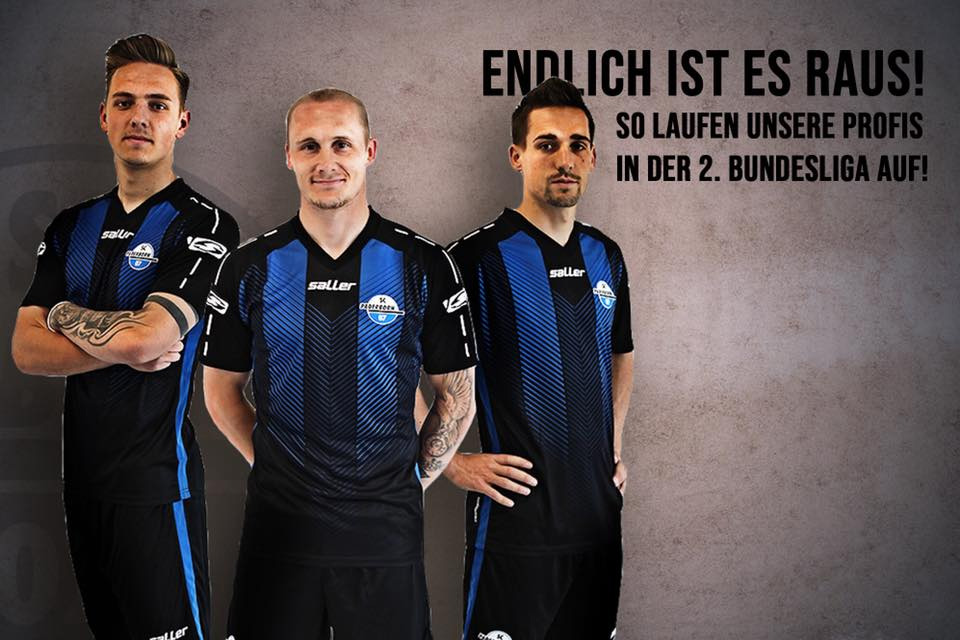 Camisas do Paderborn 2018-2019 Saller abre Camisas do Paderborn 2018-2019 Saller abre