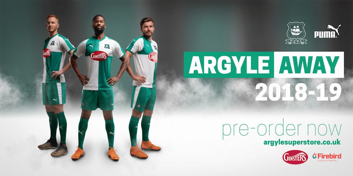 Camisas do Plymouoth Argyle 2018-2019 Puma Reserva