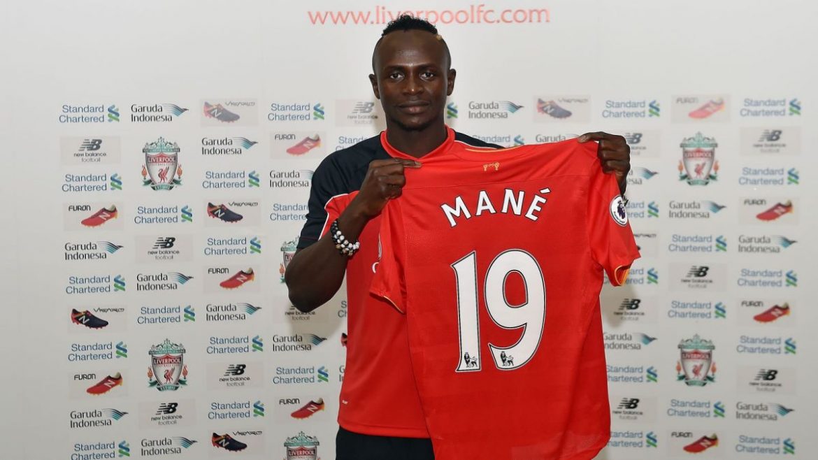 Sadio Mané Liverpool camisas