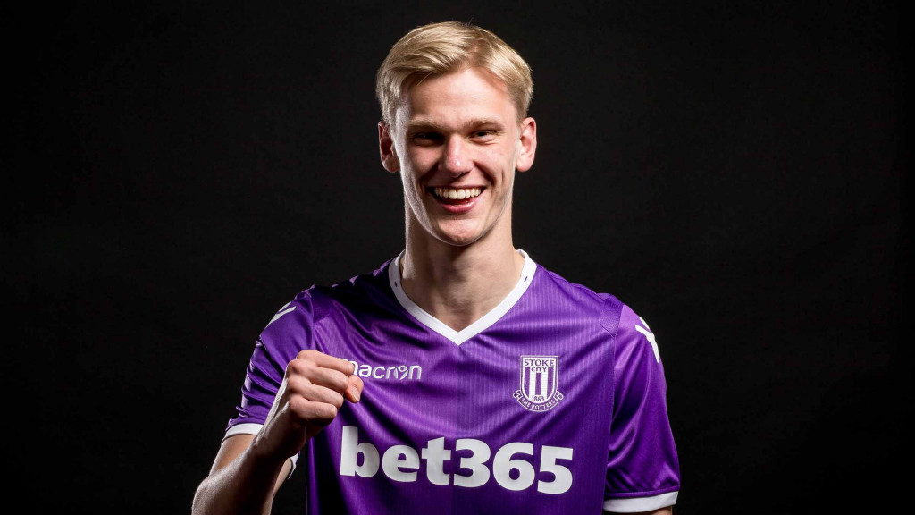 Stoke City Home football shirt 2018 - 2019 Macron