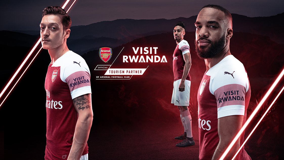 Arsenal anuncia parceria com Ruanda para a manga