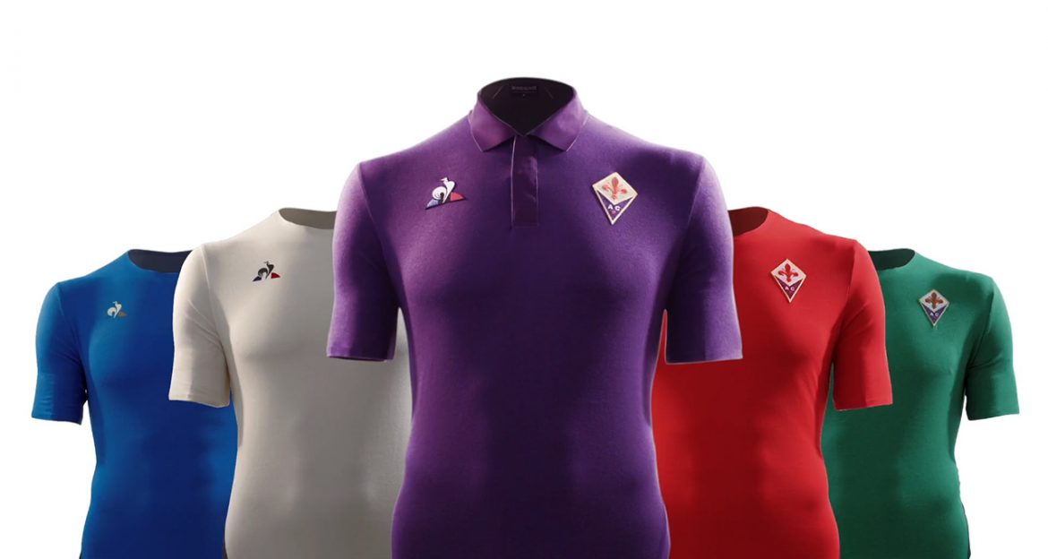 Camisas da Fiorentina 2018-2019 Le Coq Sportif