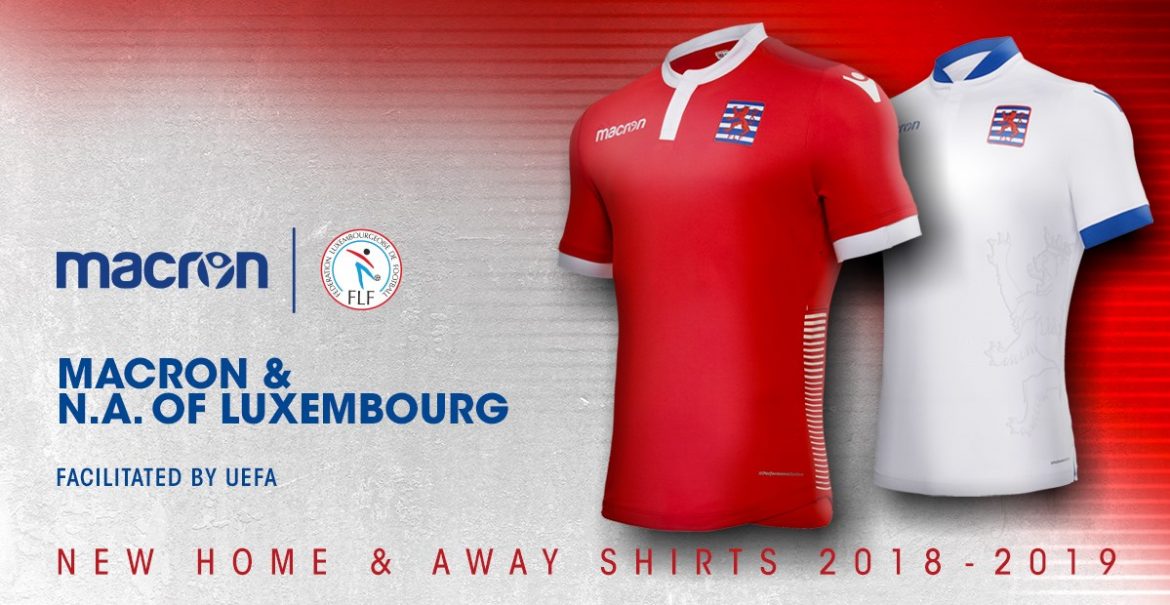 Camisas de Luxemburgo 2018-2019 Macron