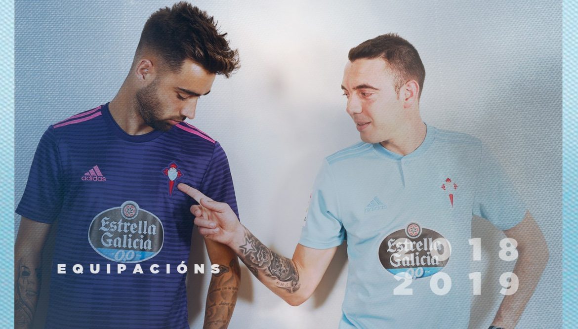 Camisas do Celta de Vigo 2018-2019 Adidas