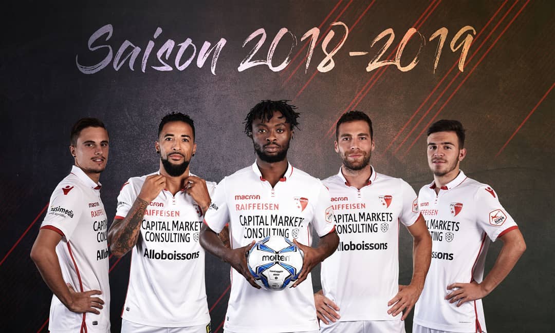 Camisas do FC Sion 2018-2019 Macron