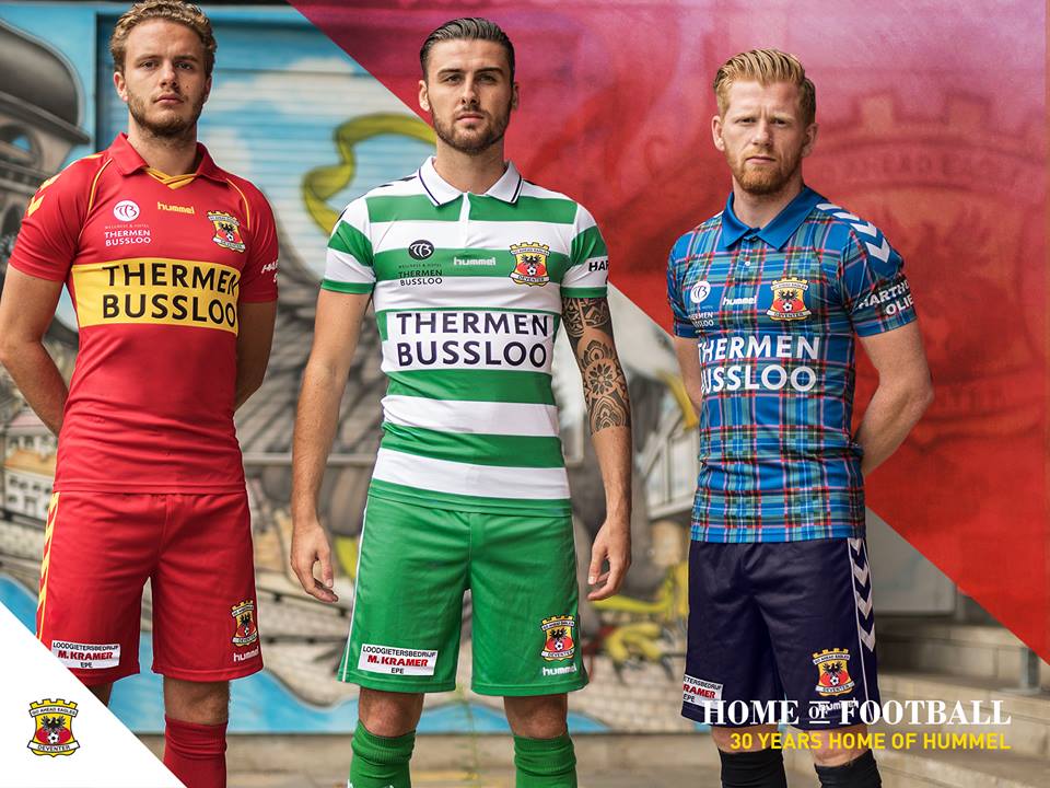 Camisas do Go Ahead Eagles 2018-2019 Hummel