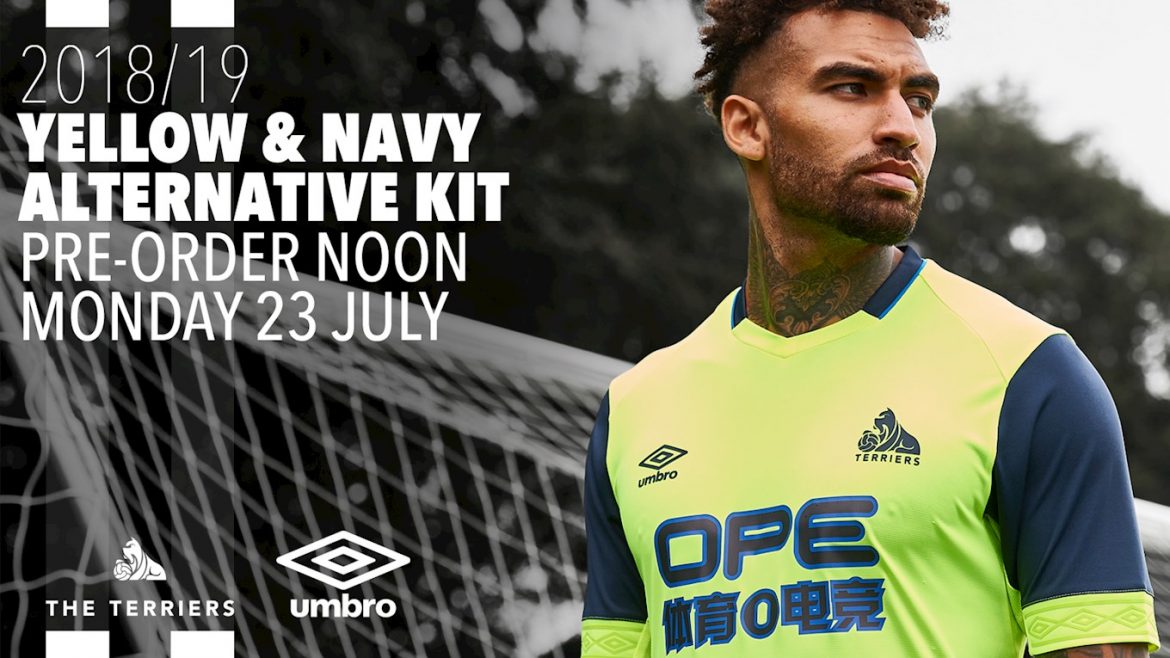 Camisas do Huddersfield Town 2018-2019 Umbro