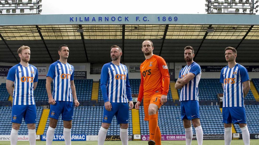 Camisas do Kilmarnock 2018-2019 Nike