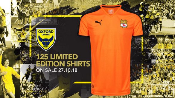 Camisas do Oxford United 2018-2019 PUMA