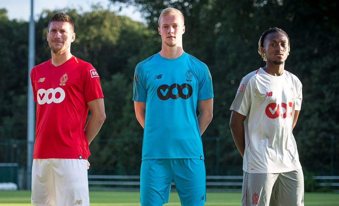 Camisas do Standard de Liège 2018-2019 New Balance abre Camisas do Standard de Liège 2018-2019 New Balance abre