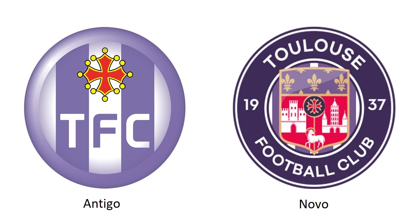 Toulouse FC apresenta novo escudo » Mantos do Futebol
