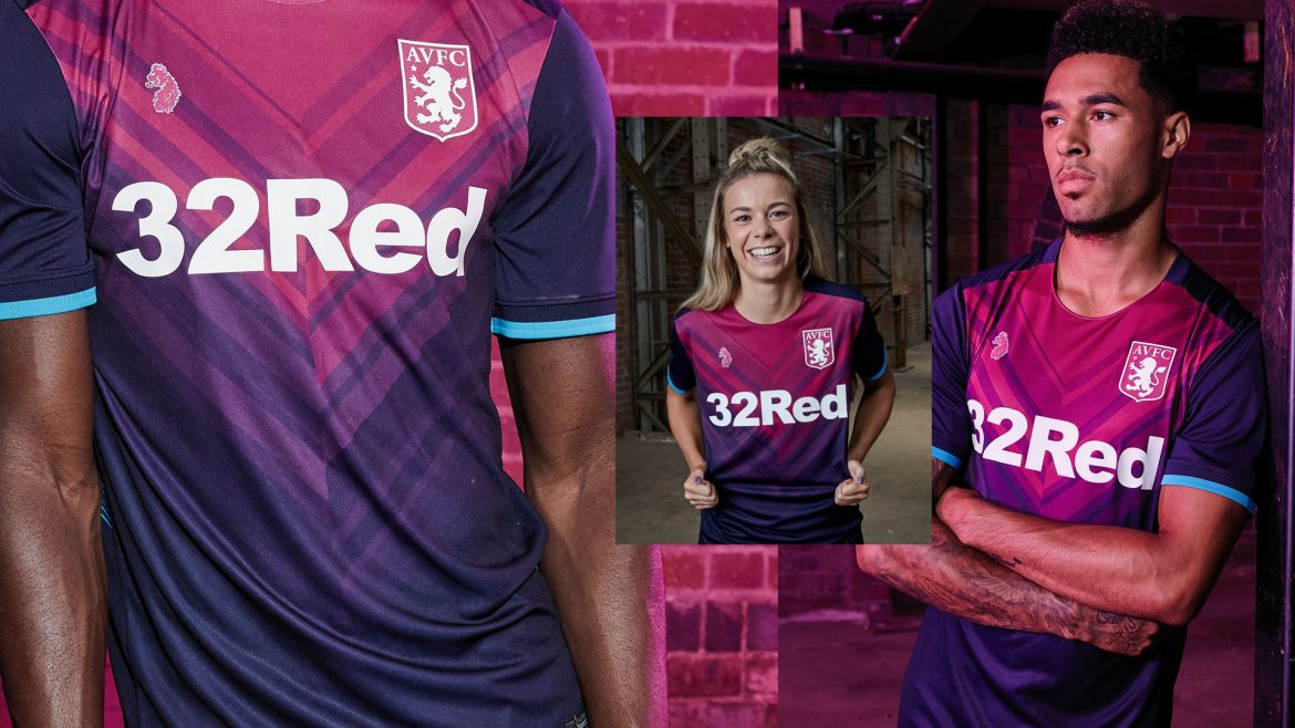 Camisas do Aston Villa 2018-2019 Luke Sport