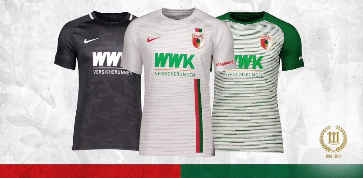 Camisas do Augsburg 2018-2019 Nike
