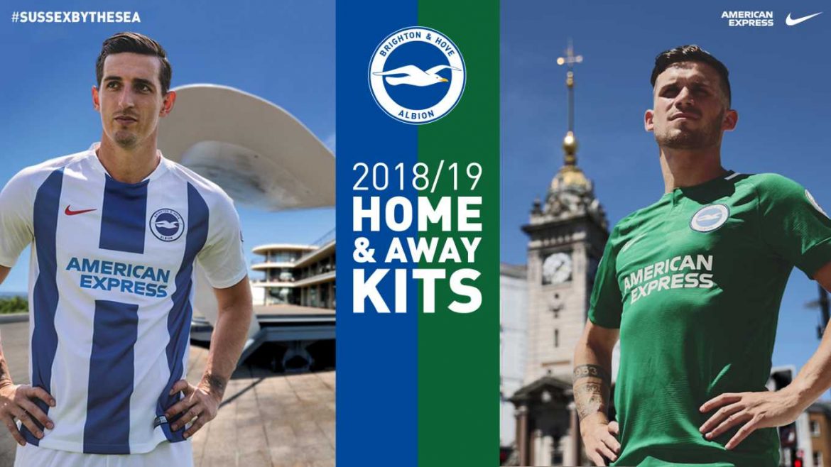 Camisas do Brighton & Hove 2018-2019 Nike