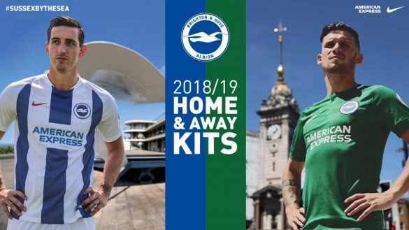 Camisas do Brighton & Hove 2018-2019 Nike