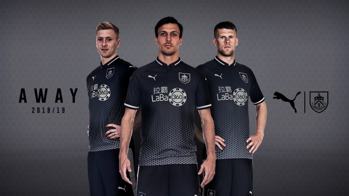 Camisas do Burnley FC 2018-2019 PUMA Reserva
