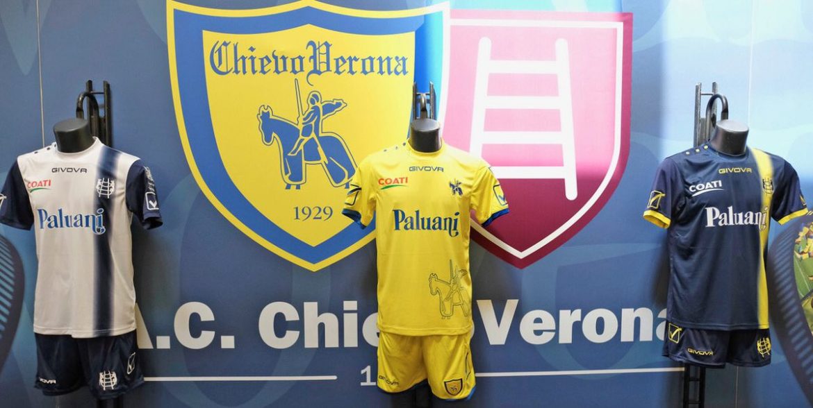Camisas do Chievo Verona 2018-2019 Givova