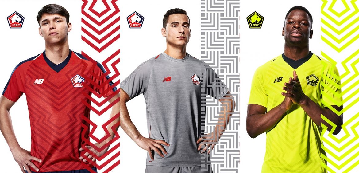 Camisas do LOSC Lille 2018-2019 New Balance